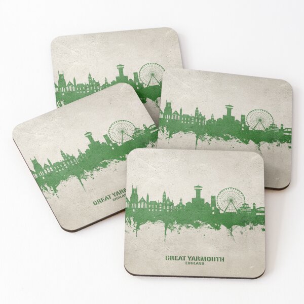 Item preview, Great Yarmouth England Skyline designed and sold by ArtPrints.