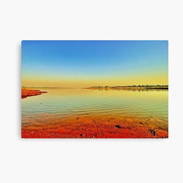Backwater reflections #3 Canvas Print