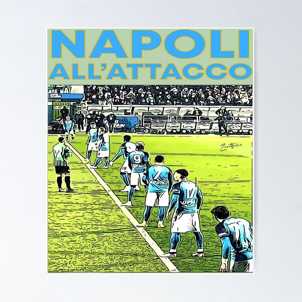 Item preview, Napoli all attacco designed and sold by KentFazio.