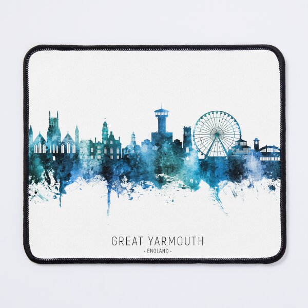 Item preview, Great Yarmouth England Skyline designed and sold by ArtPrints.