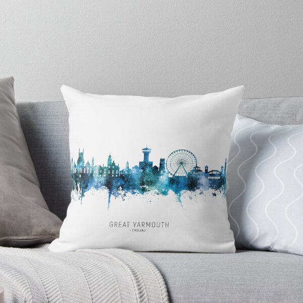 Item preview, Great Yarmouth England Skyline designed and sold by ArtPrints.