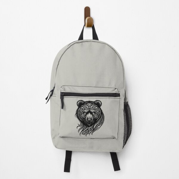 Item preview, Black, Bear, Grizzly, Silhouette, Legendary Animals, Tribal, Art designed and sold by nitty-gritty.