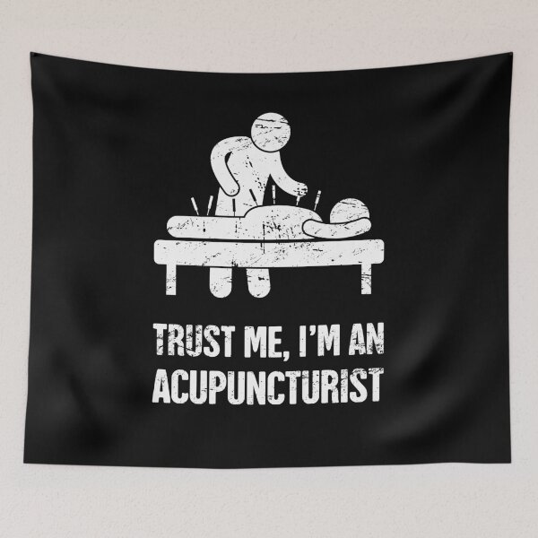 Item preview, Funny Acupunctutist Acupuncture Design designed and sold by Jam Jar.