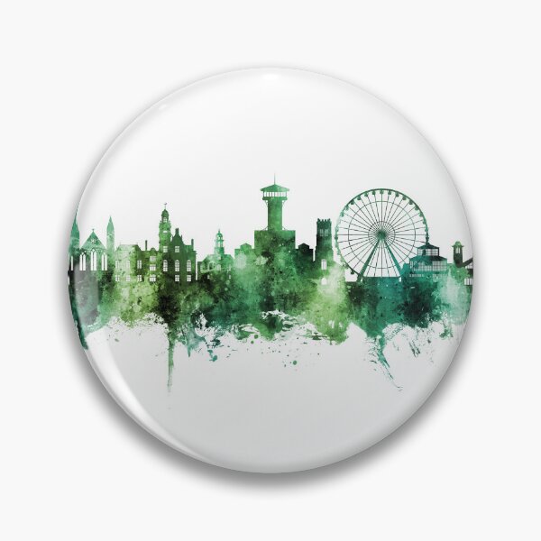 Artikelvorschau, Great Yarmouth England Skyline entworfen und verkauft von ArtPrints.