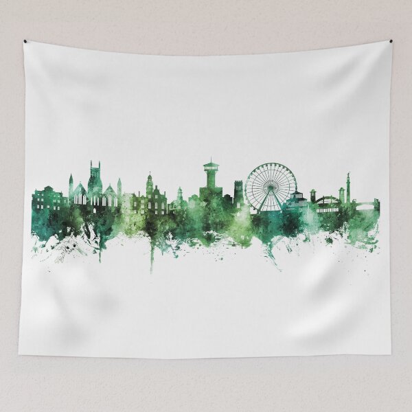 Item preview, Great Yarmouth England Skyline designed and sold by ArtPrints.