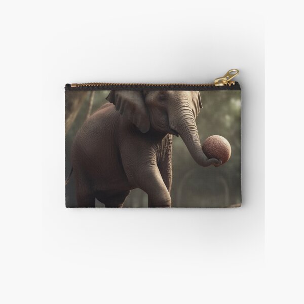 Item preview, elephant playing soccer designed and sold by EdicionesJML.
