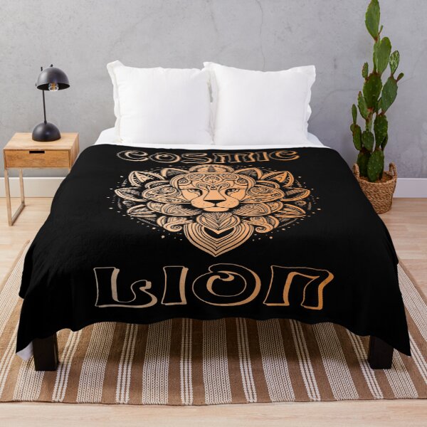 Item preview, Cosmic Lion - Peach designed and sold by Soulemotion.