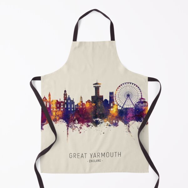 Item preview, Great Yarmouth England Skyline designed and sold by ArtPrints.