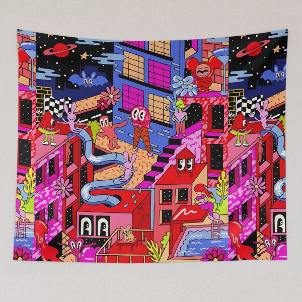 Item preview, Happy Town Monsters designed and sold by cahrilehug.
