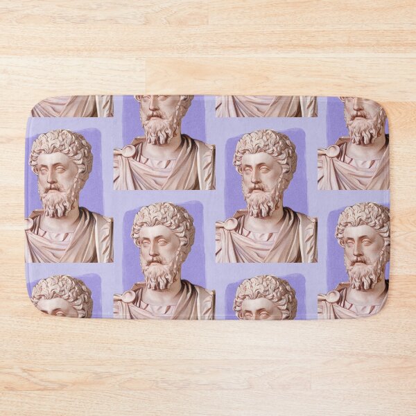 Item preview, Roman Emperor Marcus Aurelius - purple - illustration  designed and sold by Litstoy.
