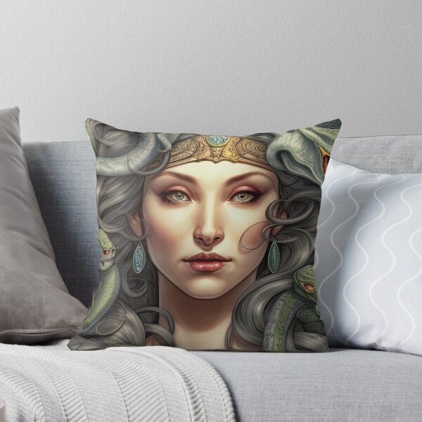 Item preview, Woman with snake hair designed and sold by abmkf.