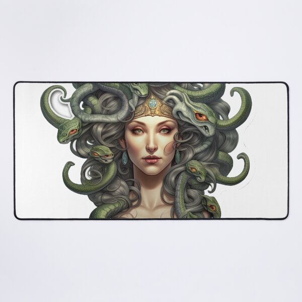 Item preview, Woman with snake hair designed and sold by abmkf.