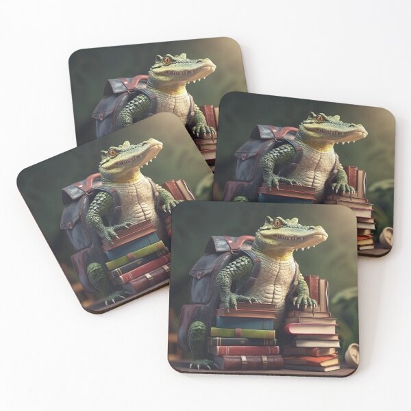 Item preview, crocodile goes to school designed and sold by EdicionesJML.