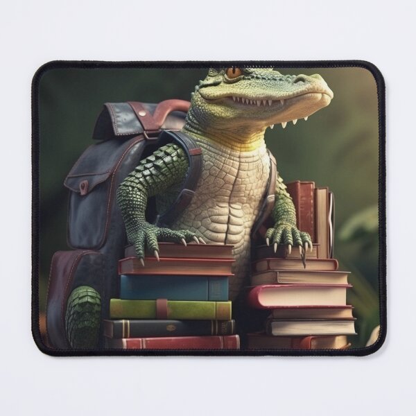 Item preview, crocodile goes to school designed and sold by EdicionesJML.