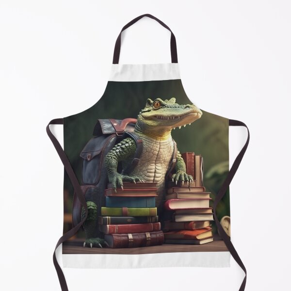 Item preview, crocodile goes to school designed and sold by EdicionesJML.