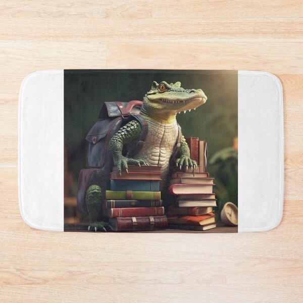 Item preview, crocodile goes to school designed and sold by EdicionesJML.