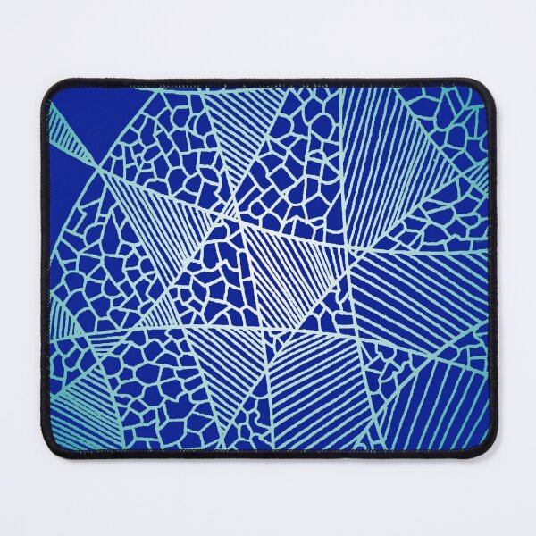 Item preview, Broken Ice - Abstract Blue and White  designed and sold by TandBB.
