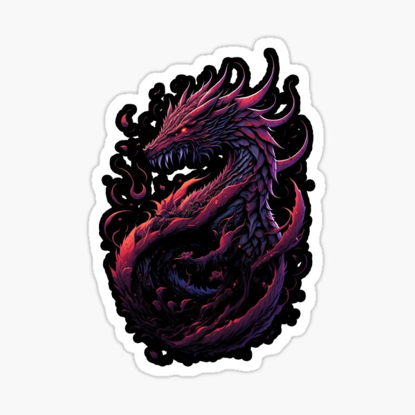 Artikel-Vorschau von Rotes chinesisches Drachen-Fantasietier, designt und verkauft von EddieBalevo.
