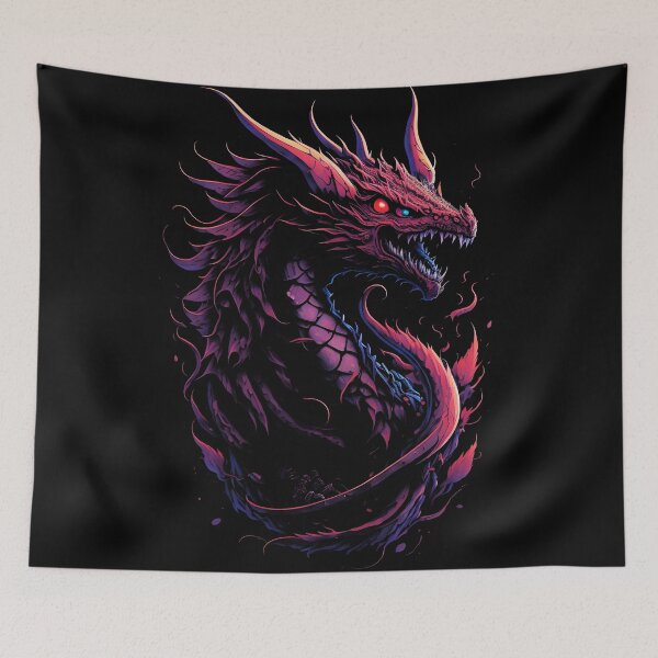 Item preview, Red Chinese Dragon Fantasy Beast designed and sold by EddieBalevo.