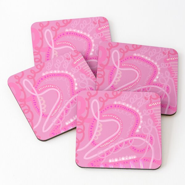 Item preview, Pink Squiggle  designed and sold by Emily Webb.