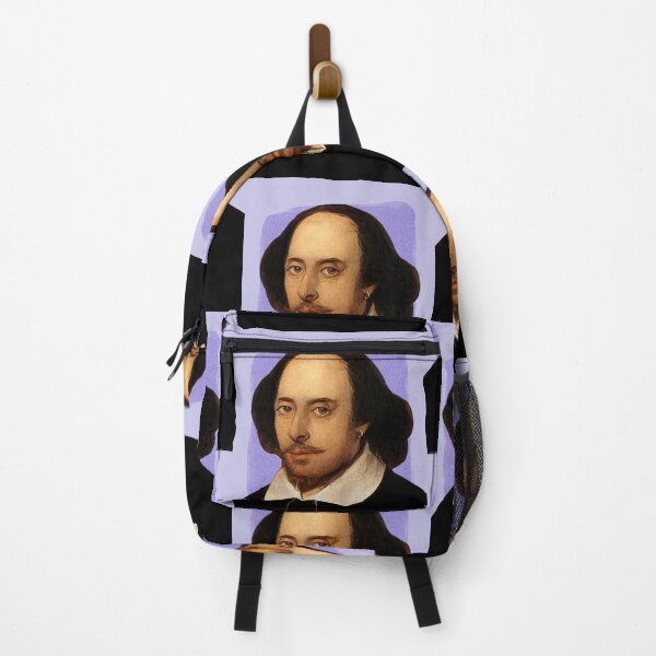 Item preview, English Playwright William Shakespeare - purple - illustration  designed and sold by Litstoy.