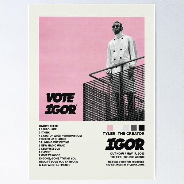 Vote Igor! Canvas Poster – Poster Monster