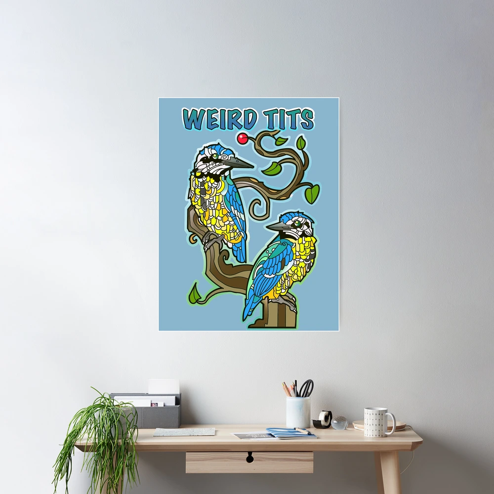 bizarre tits  Poster for Sale by weilertsen | Redbubble