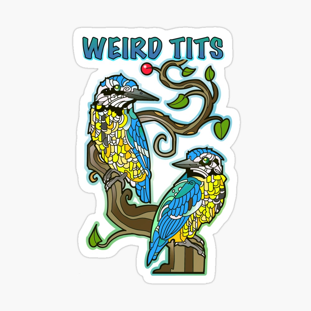 Weird tits, funny birds design