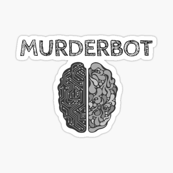 Item preview, Murderbot       designed and sold by lourdesangeliq.