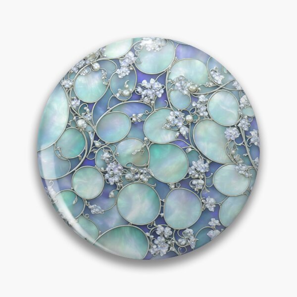 Item preview, Mother of pearl decorative inlay illustration designed and sold by ArtyBuys.