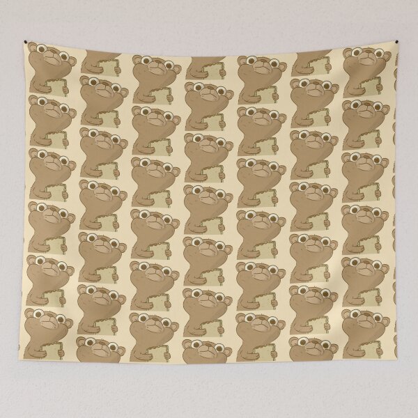Item preview, Little happy bear eating a sandwich designed and sold by Eulalie8.
