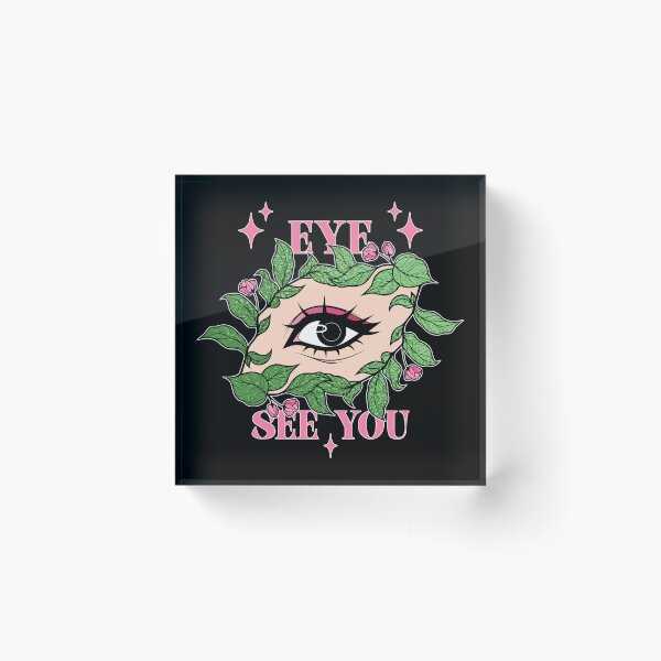 Item preview, Eye See You Eye Framed by Leaves designed and sold by ObsidianDaz.