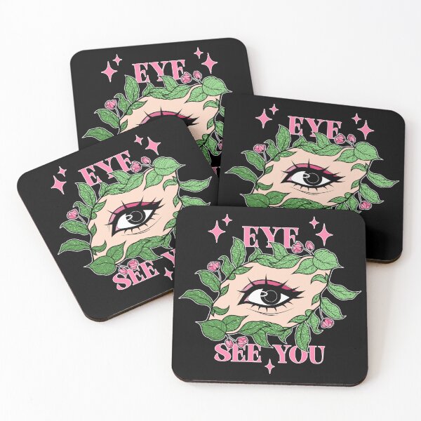 Item preview, Eye See You Eye Framed by Leaves designed and sold by ObsidianDaz.