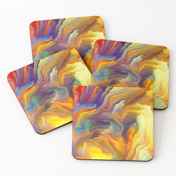 Item preview, Color swirl yellow designed and sold by Photopat.