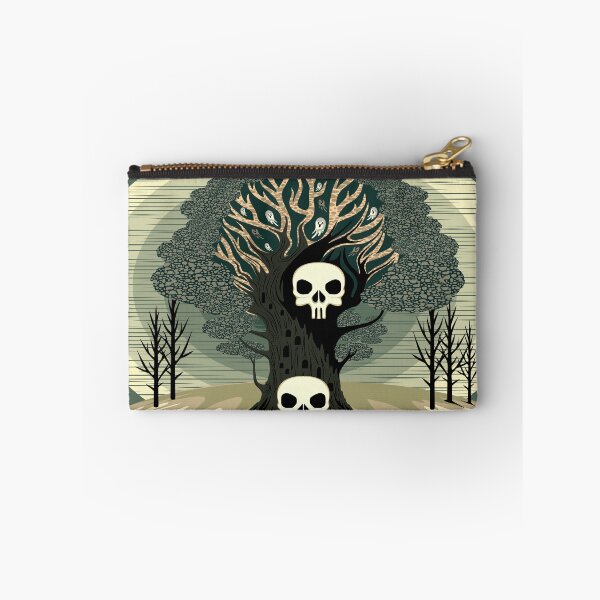 Item preview, Evil Spirits Tree with skulls and Ghosts designed and sold by BluedarkArt.