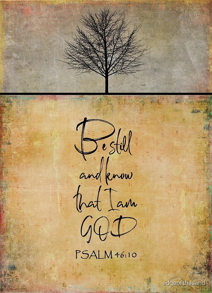Be Still And Know That I Am God Deutsch