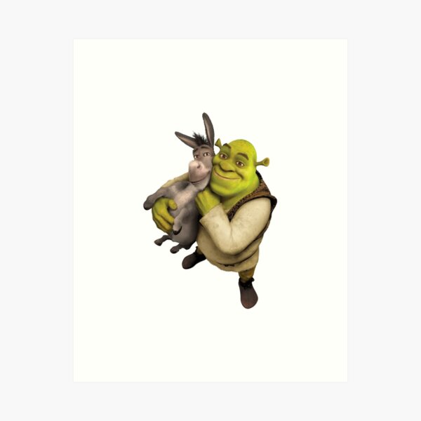 Shrek And Donkey Meme Canvas Prints for Sale