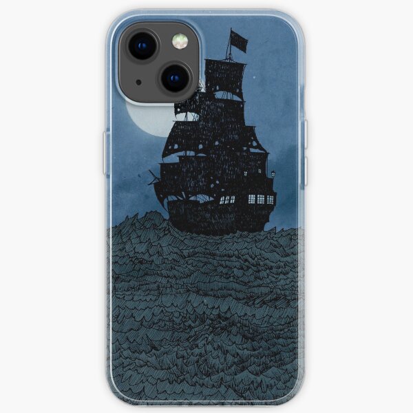 Sailing Under The Moon iPhone Soft Case