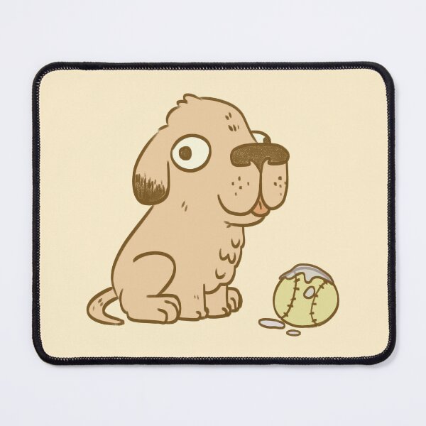 Item preview, Cute dog with his ball designed and sold by Eulalie8.