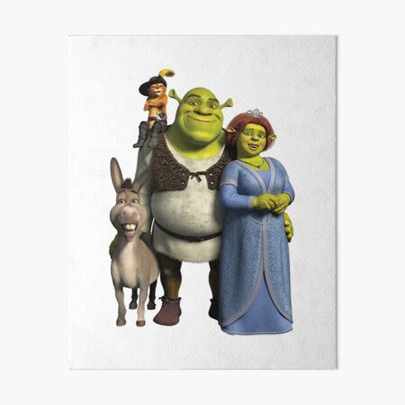 Shrek T pose | Metal Print