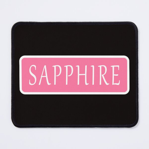 Item preview, Sapphire Girls Name designed and sold by Jeallan Designs.