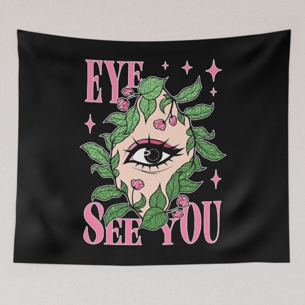 Item preview, Eye See You Eye Framed by Leaves designed and sold by ObsidianDaz.