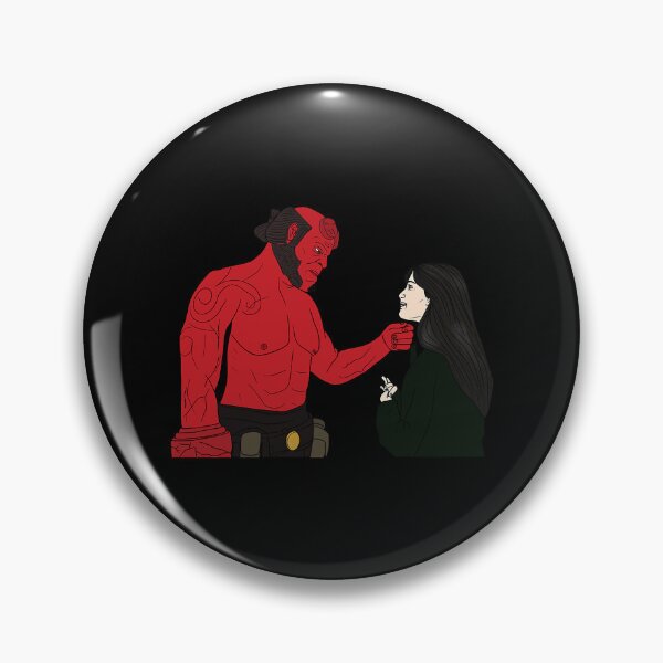 Item preview, Hellboy _amp_ Liz designed and sold by SchererLeanne.