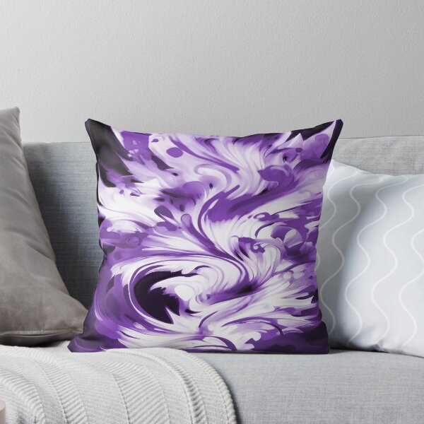 Artikelvorschau, Abstract Fire in Colors of bright Solid Violet entworfen und verkauft von deniselynnimage.
