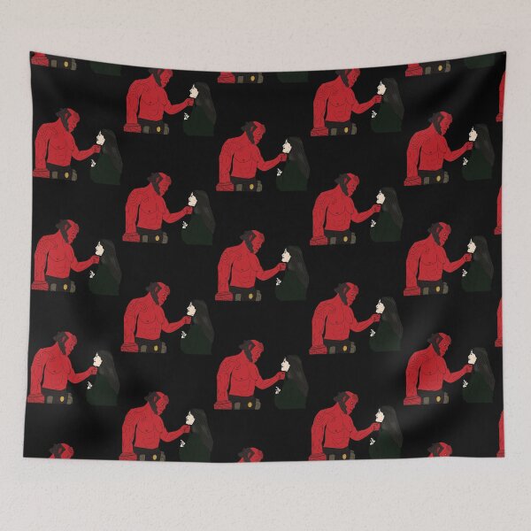 Item preview, Hellboy _amp_ Liz designed and sold by SchererLeanne.