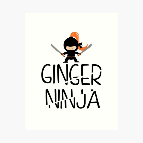Item preview, Ginger Ninja designed and sold by KsuAnn.
