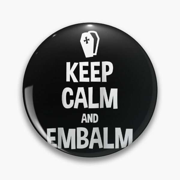 Item preview, Keep Calm And Embalm Mortuary Science Student Mortician Gift Raglan Baseball Ee designed and sold by JamesGuilly.