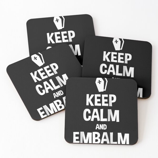 Item preview, Keep Calm And Embalm Mortuary Science Student Mortician Gift Raglan Baseball Ee designed and sold by JamesGuilly.