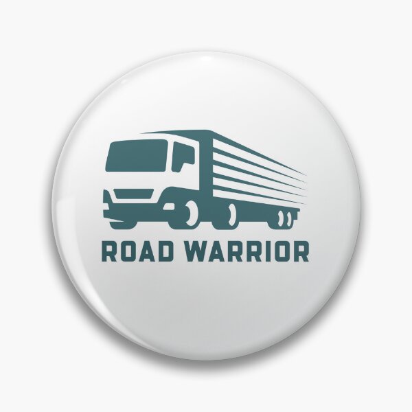 Item preview, Trucker Road Warrior Design - Blue Logo designed and sold by SpringEternal.