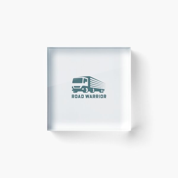 Item preview, Trucker Road Warrior Design - Blue Logo designed and sold by SpringEternal.